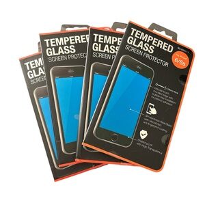 Lot of 4 Tempered Glass Screen Protectors for iPhone 6/6s